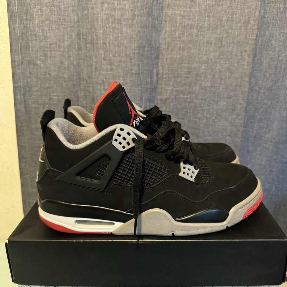 Size 10.5 - Jordan 4 Retro OG Mid‎ Bred 2019 Clean!